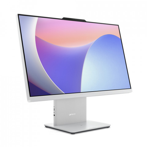 Lenovo IdeaCentre AIO 24IRH9 i3-1315U 23.8" FHD IPS AG 250nits 100Hz 8GB DDR5 5200 SSD512 Intel UHD Graphics Win11 Cloud Grey - Galeria zdjęcie 2