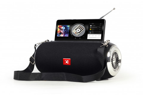 GEMBIRD PRZENOŚNY GŁOŚNIK BLUETOOTH Z RADIEM CZARN - Galeria zdjęcie 2