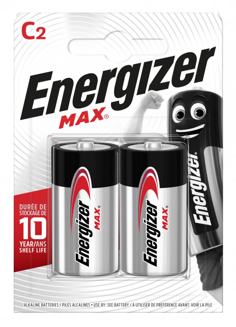 ENERGIZER BATERIA MAX C LR14. 2 szt. Opakowanie ECO - Galeria zdjęcie 1