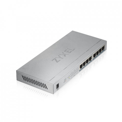 Switch Zyxel GS1008-HP 8p PoE (PoE+: 8) 60W Unmanaged Gigabit - Galeria zdjęcie 5