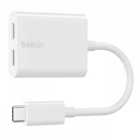 Adapter Belkin RockStar USB-C to USB-C Audio + Charge Adapter - Galeria zdjęcie 1