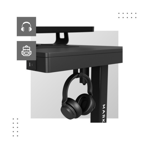 Biurko elektryczne MA-Leader 8.2 Black - Galeria zdjęcie 9