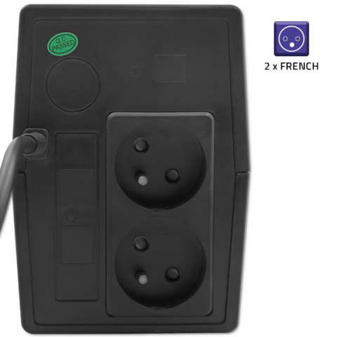 QOLTEC ZASILACZ AWARYJNY UPS LINE INTERACTIVE - Galeria zdjęcie 5