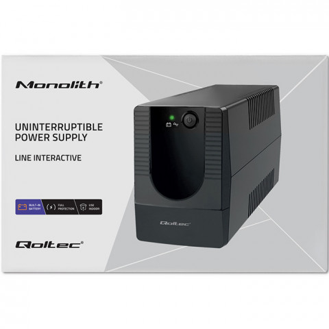 QOLTEC ZASILACZ AWARYJNY UPS LINE INTERACTIVE - Galeria zdjęcie 10