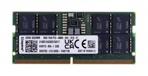 Dell Memory Upgrade - 16GB - 1RX8 DDR5 SO-DIMM 4800 - Galeria zdjęcie 1