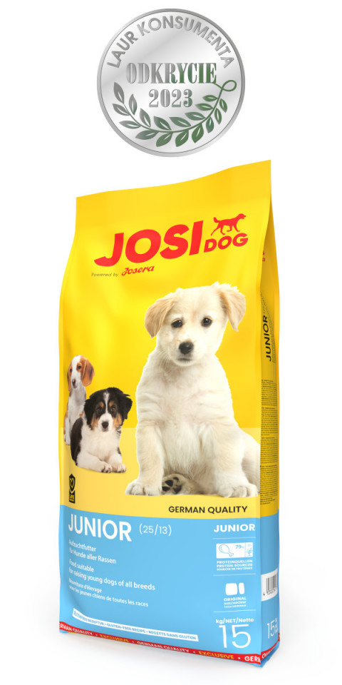 JOSERA JosiDog Junior z Kurczakiem - sucha karma dla szczeniąt - 15 kg - Galeria zdjęcie 2
