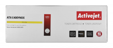 Activejet ATX-C400YNXX Toner do drukarki Xerox, zamiennik Xerox 106R03533; Supreme; 8000 stron; żółty. - Galeria zdjęcie 2