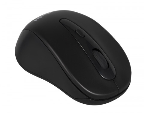 Activejet AMY-213 Mysz bezprzewodowa USB optyczna; 1600 DPI; kolor czarny) - Galeria zdjęcie 2