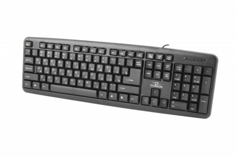 Klawiatura TITANUM TKR101 USB rosyjska czcionka - Galeria zdjęcie 2