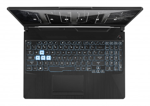 ASUS TUF Gaming A15 FA506NC-HN006 Ryzen 5 7535HS 15.6"FHD 144Hz Value IPS-level 250nits AG 8GB DDR5 SSD512 GeForce RTX 3050_4GB WLAN+BT LAN Cam720p 48WHrs NoOS Graphite Black - Galeria zdjęcie 5