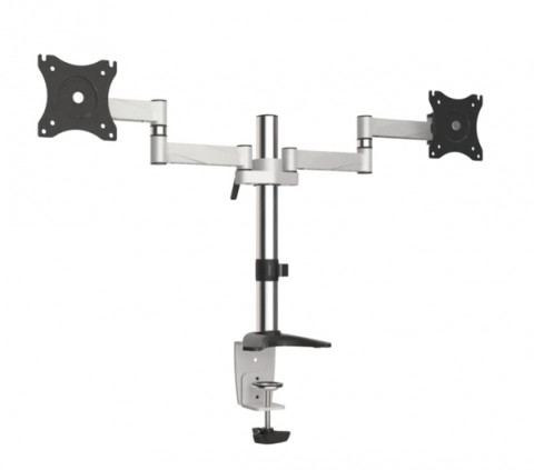 Uchwyt biurkowy do 2 monitorów Maclean MC-714 13"-27" 8kg - Galeria zdjęcie 7