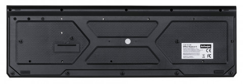 Activejet K-3911W Klawiatura bezprzewodowa, zasilanie baterią 1x 1,5V AAA, czarna - Galeria zdjęcie 4