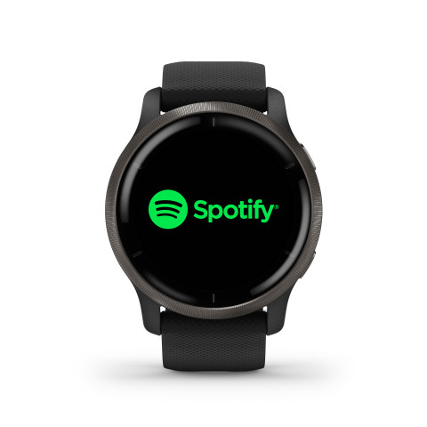 Zegarek Garmin Venu 2 (45 mm) Slate Stainless Steel Bezel / Black Case / Silicone Band - Galeria zdjęcie 34