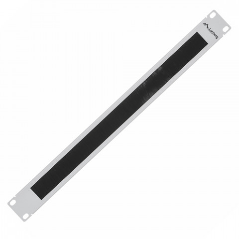 Lanberg panel szczotkowy do szaf 19" 1u szary ak-1101-s - Galeria zdjęcie 1