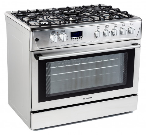 Kuchnia gazowo-elektryczna Ravanson KWGE-K90 CHEF MODERN - Galeria zdjęcie 2