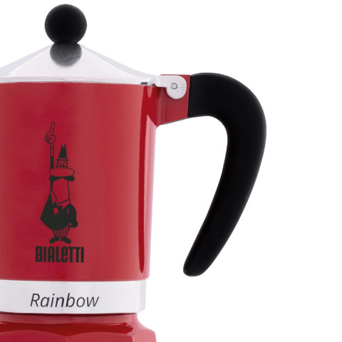 Bialetti kawiarka Rainbow 1tz czerwona - Galeria zdjęcie 3