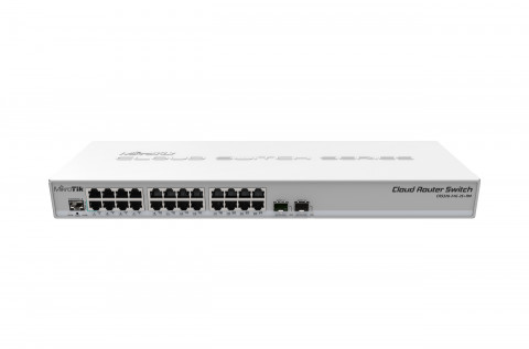 Switch Mikrotik CRS326-24G-2S+RM 26p Managed Gigabit/10G - Galeria zdjęcie 1