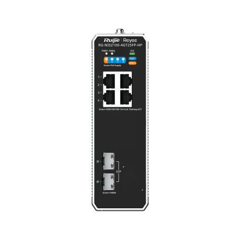 Switch Ruijie Reyee RG-NIS2100-4GT2SFP-HP - Galeria zdjęcie 4