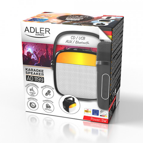 Głośnik bluetooth ADLER AD 1199b - Galeria zdjęcie 13