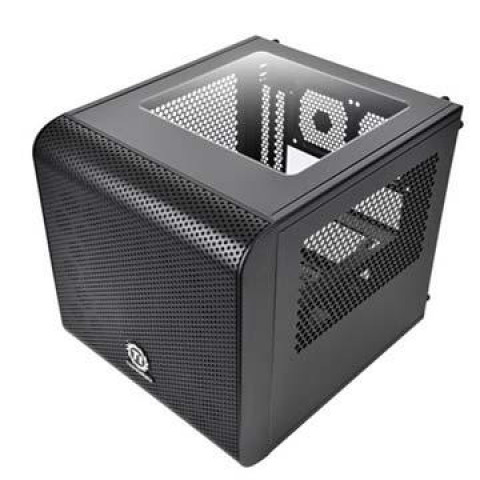 Obudowa Thermaltake Core V1 MiniITX IS UB3.0 Window - Black - Galeria zdjęcie 4