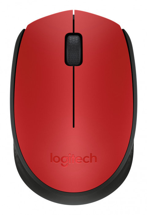 Mysz Logitech M171 bezprzewodowa, czerwona - Galeria zdjęcie 3