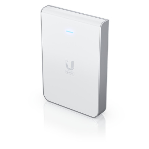 Acces Point Wi-Fi 6 Ubiquiti UniFi U6 In-Wall 2.4GHz(2x2)/5GHz(4x4)/6GHz(–) PoE+/PoE 4x1G 1x2,5G - Galeria zdjęcie 3