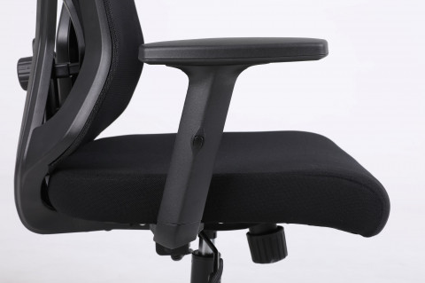 Ergonomiczny fotel biurowy ACTIVEJET T5 czarny - Galeria zdjęcie 12