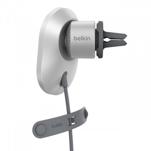 BELKIN ŁADOWARKA SAMOCHOD. MAGSAFE QI2 15W, SZARA - Galeria zdjęcie 1