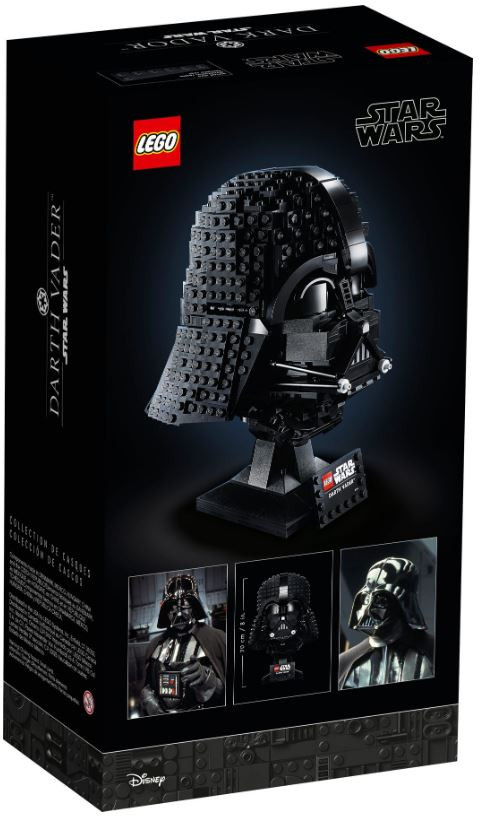 LEGO Star Wars TM 75304 Hełm Dartha Vadera - Galeria zdjęcie 2