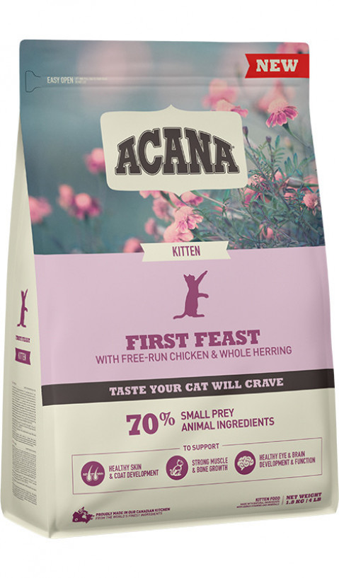 ACANA Kitten First feast - sucha karma dla kociąt - 1,8 kg - Galeria zdjęcie 1