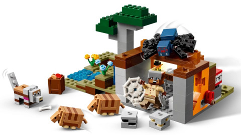 LEGO MINECRAFT 21269 Minecraft Wyprawa do pancernikowej kopalni - Galeria zdjęcie 4