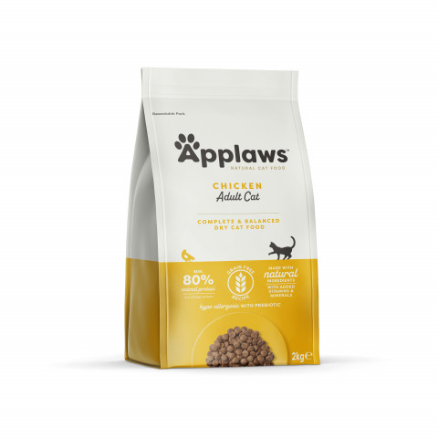 APPLAWS Kurczak - sucha karma dla kota - 2kg - Galeria zdjęcie 1
