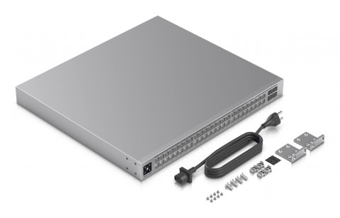 Switch Ubiquiti UniFi Pro Max 48 PoE 52p PoE ( PoE+: 32; PoE++: 16;) Managed Gigabit/Multigigabit/10G - Galeria zdjęcie 11
