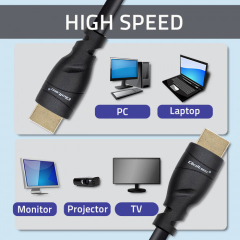 QOLTEC KABEL HDMI V2.1 ULTRA HIGH SPEED 8K | 60HZ - Galeria zdjęcie 3