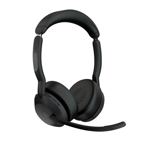Zestaw Słuchawkowy Bezprzewodowy Jabra Evolve2 55, Link380c MS Stereo Stand - Galeria zdjęcie 2