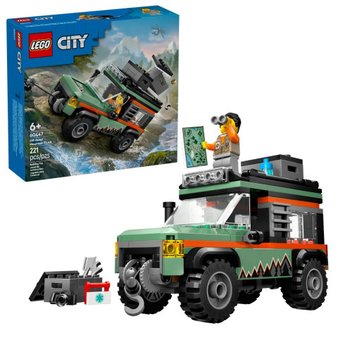 LEGO CITY 60447 Górska ciężarówka terenowa 4x4 - Galeria zdjęcie 1