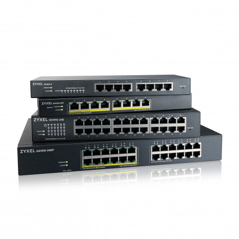 Switch Zyxel GS1915-24E 24p Managed Gigabit - Galeria zdjęcie 5