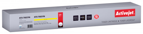 Activejet ATX-7665YN Toner do drukarek Xerox; Zamiennik Xerox 006R01450; Supreme; 34000 stron; żółty - Galeria zdjęcie 1