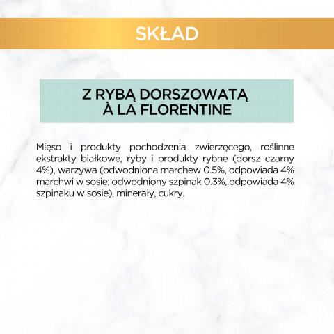 GOURMET A la Carte Kurczak, Pstrąg, Wołowina, Rdzawiec - mokra karma dla kota - 4 x 85g - Galeria zdjęcie 15