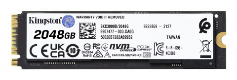Dysk SSD Kingston KC3000 (2TB; M.2 2280; PCIe 4.0 x4 NVMe; SKC3000D/2048G) - Galeria zdjęcie 9