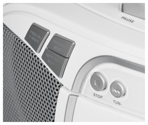 Radioodtwarzacz JVC RC-E451W Boombox white - Galeria zdjęcie 14