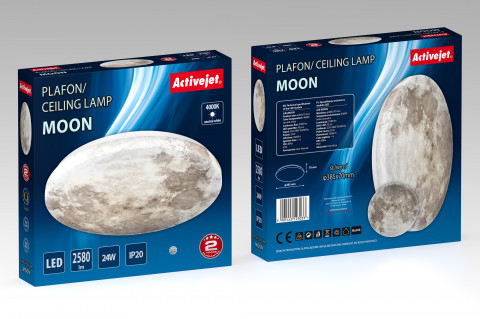 Plafon sufitowy LED Activejet AJE-MOON 24W - Galeria zdjęcie 8