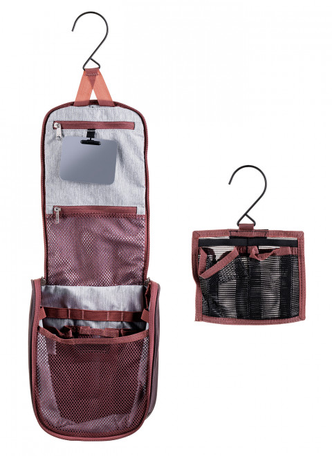 Kosmetyczka turystyczna DEUTER Wash Center I caspia-raisin - Galeria zdjęcie 3