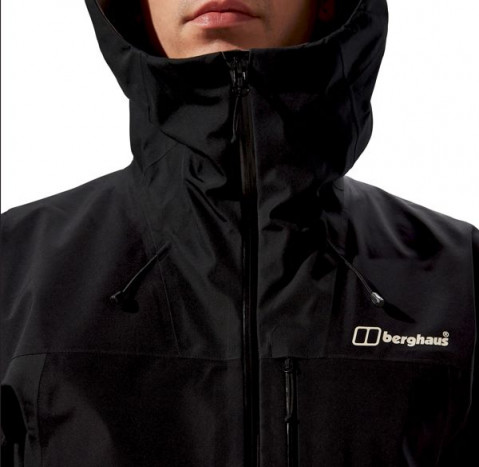Kurtka z membraną Berghaus RIDGE-SEEKER GTX JKT BLK/BLK roz. M - Galeria zdjęcie 8