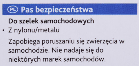 TRIXIE Friends on Tour krótka smycz samochodowa dla psa - długość 45-70 cm - rozmiar S-M - Galeria zdjęcie 5