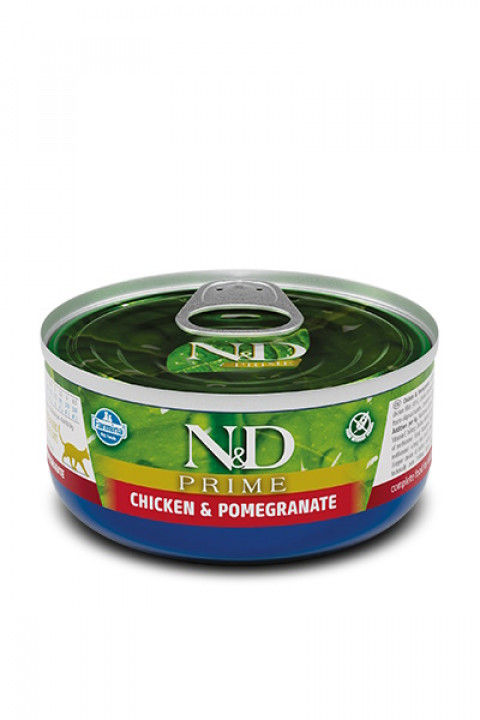 FARMINA N&D Prime Chicken & Pomegranate Adult - mokra karma dla kota - 70 g - Galeria zdjęcie 1