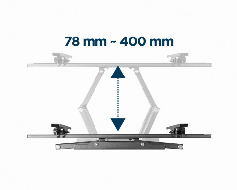 GEMBIRD UCHWYT ŚCIENNY LCD 37-70 VESA 600 X 400MM - Galeria zdjęcie 18