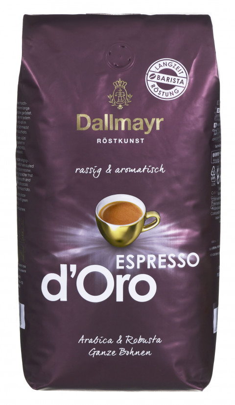 KAWA ZIARNISTA DALLMAYR ESPRESSO D'ORO 1000 G - Galeria zdjęcie 2