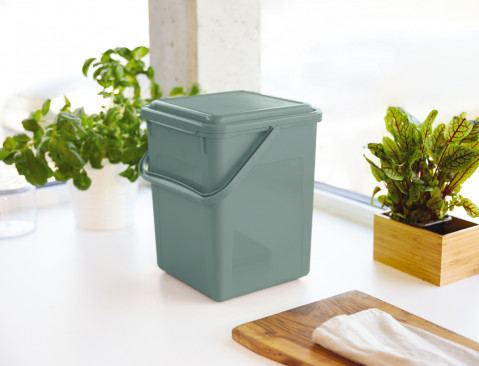 ROTHO Bio Zielony - wiaderko na kompost - 9l - Galeria zdjęcie 4