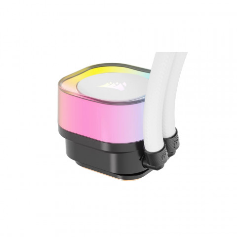 Chłodzenie wodne Corsair iCUE LINK H100i RGB White - Galeria zdjęcie 7